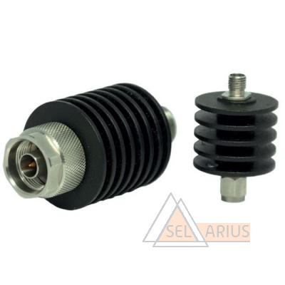 Аттенюатор коаксиальный с повышенным уровнем рассеиваемой мощности Д2П-26-20-13Р-13